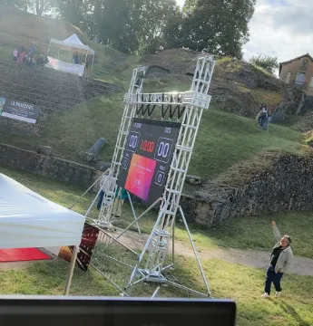 Éclairage événement privé en France par Gauthier Spectacle.